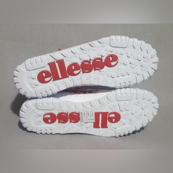 Ellesse Tanker LO OG LTHR AF White Athletic Sneakers Size 7 NEW - Picture 9 of 9